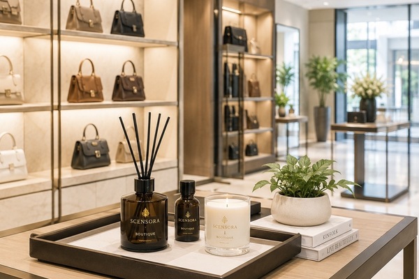 Bespoke scent identity for a retail brand space