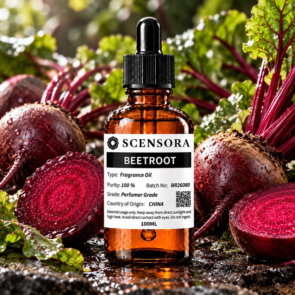 Scensora Beetroot fragrance oil, perfumer-grade, 100ml to 5kg