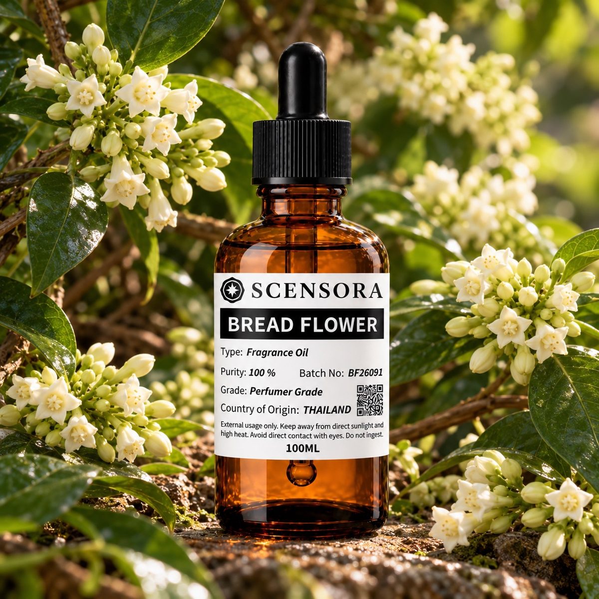 Scensora Bread Flower fragrance oil, perfumer-grade, 100ml to 5kg
