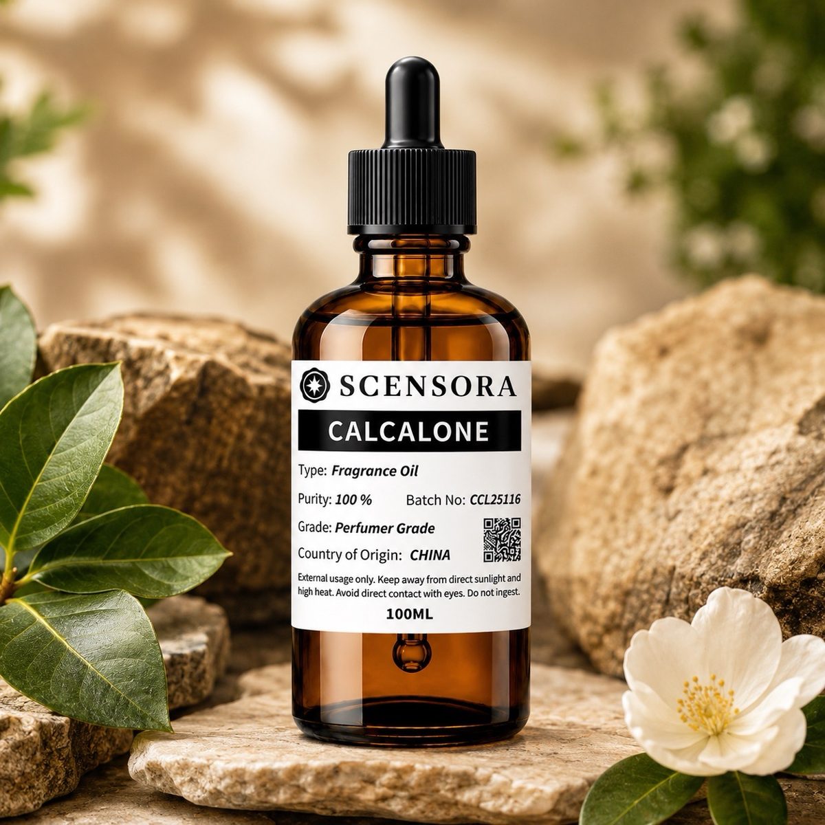 Scensora Calcalone fragrance oil, perfumer-grade, 100ml to 5kg