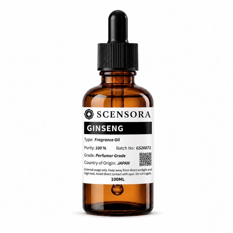 Ginseng fragrance oil