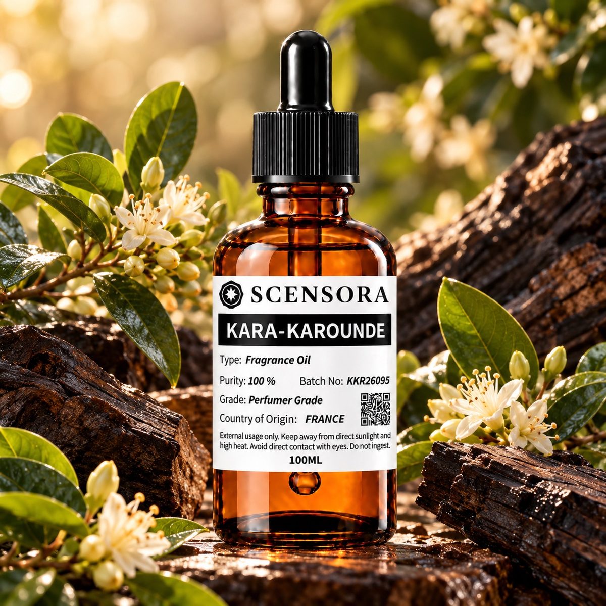 Scensora Karo Karounde fragrance oil, perfumer-grade, 100ml to 5kg